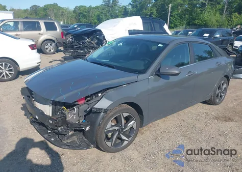 2023 Hyundai Elantra Limited from USA, damaged, VIN KMHLN4AJXPU078989